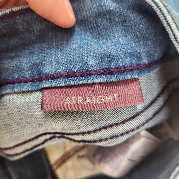 NYDJ Not Your Daughter's Jeans Straight Leg Medium Wash Denim Jeans Women's 4 - Picture 9 of 12